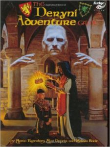 The Deryni Adventures Game, Copyright 2005, Grey Ghost Press, Inc. Cover art by Michael Herring
