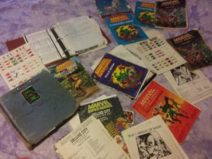 My archive of TSR Marvel stuff