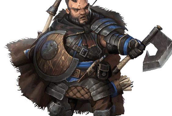 3. D&D Dwarf with Blue Hair - Pinterest - wide 6